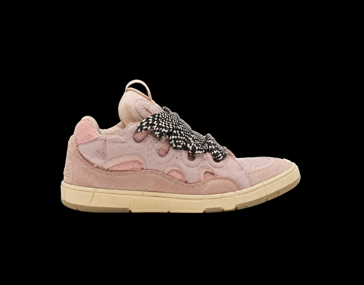 Lanvin Leather Sneakers "Pink"